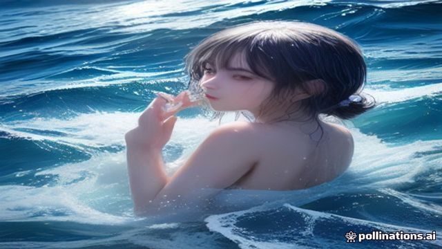 职业潜水员在南海海底礁石区徒手采捕野生鲍鱼，水下蓝绿色光线，鲍鱼视频4K水下实拍